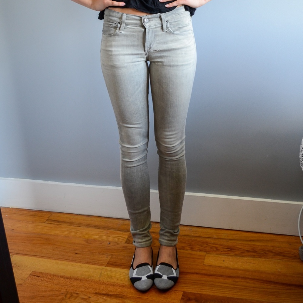 Citizen of Humanity Grey Skinny Jeans